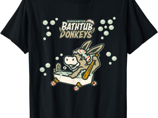 Funny binghamton bathtub donkey t-shirt