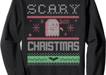 Funny & Creepy Scary Xmas – Pastel Goth Ugly Christmas Sweatshirt