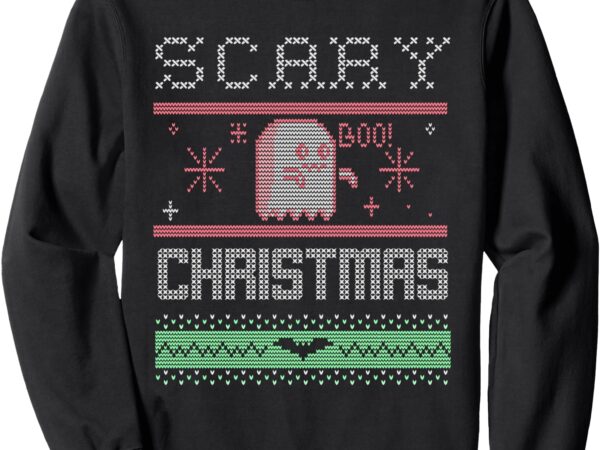 Funny & creepy scary xmas – pastel goth ugly christmas sweatshirt