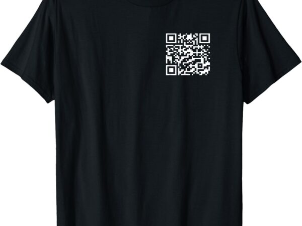 Funny qr president dance code t-shirt