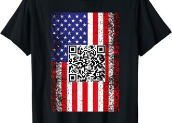 Funny QR President Trump Code Dance T-Shirt