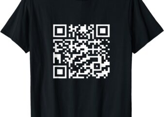 Funny QR Trump Dancing code Humor T-Shirt