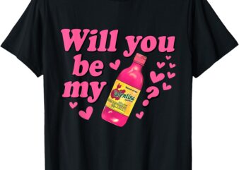 Funny Will You Be My Valentina Salsa Meme Mexican Valentine T-Shirt