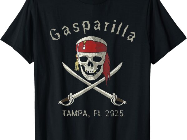 Gasparilla 2025 pirate festival tampa fl gasparilla souvenir t-shirt