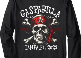 Gasparilla 2025 Pirate Festival Tampa FL Long Sleeve T-Shirt