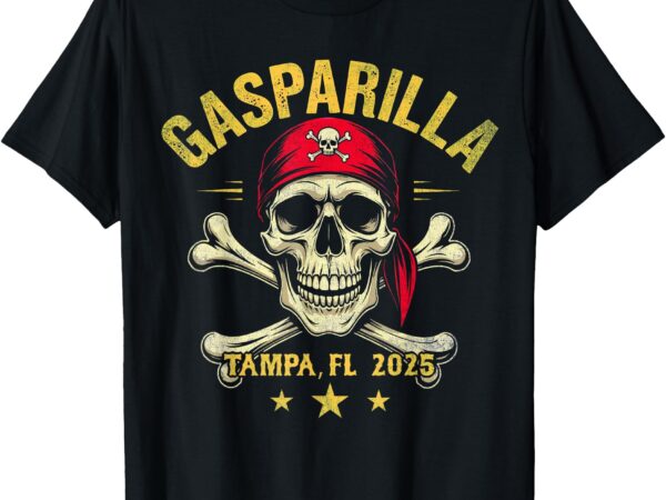 Gasparilla 2025 pirate festival tampa fl t-shirt