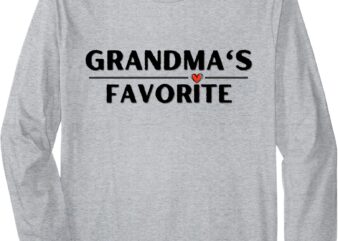 Grandma’s Favorite Long Sleeve T-Shirt