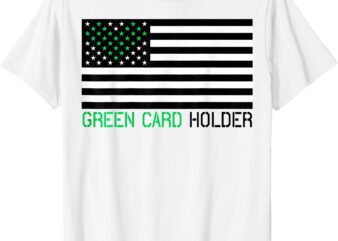 Green Card Holder – Heart Green Card – Green Card T-Shirt