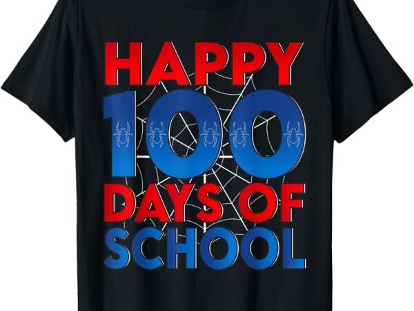 Happy 100 days of school boys girls kids t-shirt