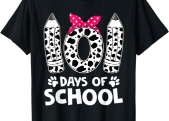 Happy 101 Days Of School Funny Student Teacher Kids T-Shirt