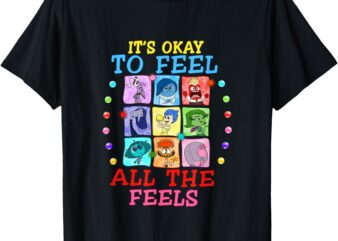 Inside Out It’s Okay To Feel All The Feels T-Shirt