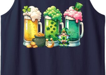 Irish Drinking Team St Patricks Day Irish Beer Ireland Tees Tank Top t shirt design for sale