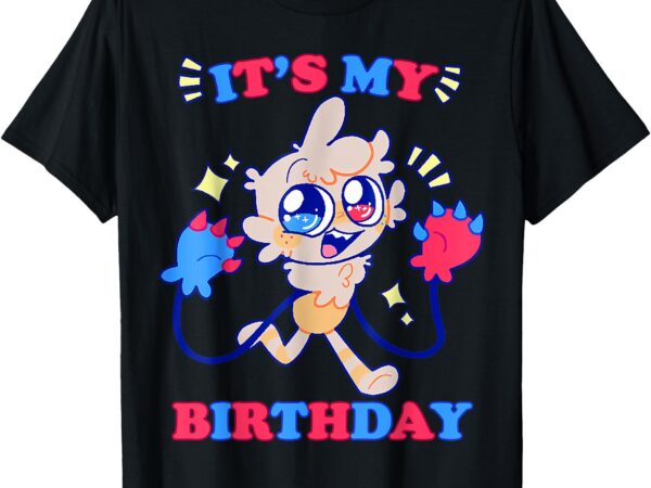 It’s my birthday dandy world for boys girls kids dandy goob t-shirt