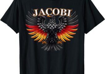 Jacobi Nachname Familienname Surname Family Last Name T-Shirt