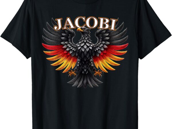 Jacobi nachname familienname surname family last name t-shirt