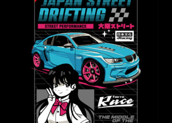 Japan Street Drifting