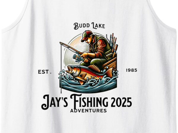 Jay’s fishing tank top vector clipart