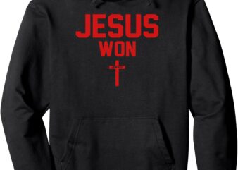 Jesus Won Just Here To Give God Glory Ohio Pride Pullover Hoodie