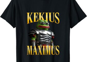 Kekius Maximus Gladiator – Funny Online Meme T-Shirt