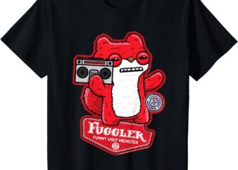 Kids Fuggler Boombox Sketchy Squirrel Kids T-Shirt