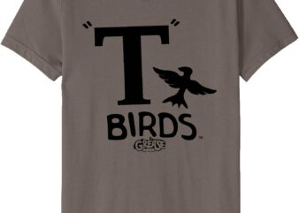 Kids grease t birds black logo kids premium t-shirt