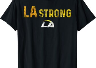 La strong lafd ram tee for men women t-shirt