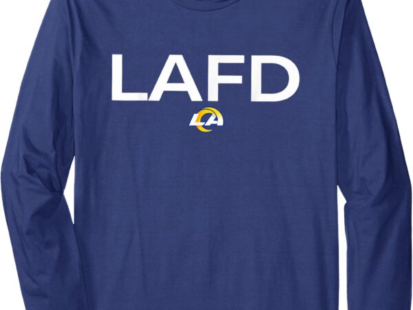 Lafd ram design for men women long sleeve t-shirt