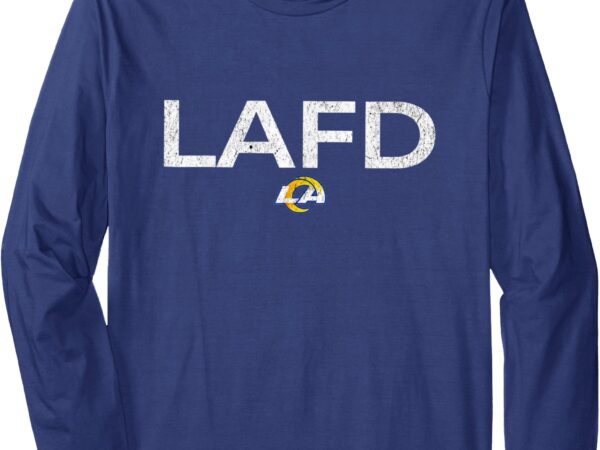 Lafd ram for men women long sleeve t-shirt