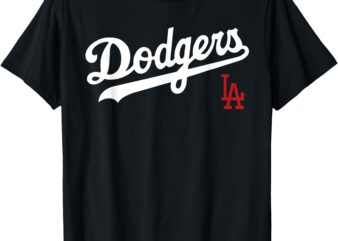 LOS ANGELES – Throwback Retro Design T-Shirt