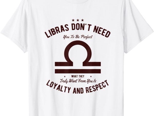 Libra characteristics t-shirt