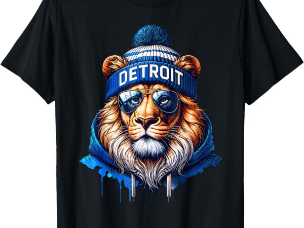 Lions design gift for men women girls kids t-shirt