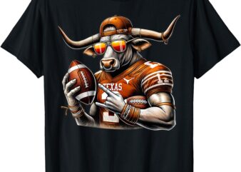 Longhorn Bull for Men Women Youth Kids Boys Girls T-Shirt