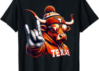 Longhorn Bull for Men Women Youth Toddler Kids Boys Girls T-Shirt