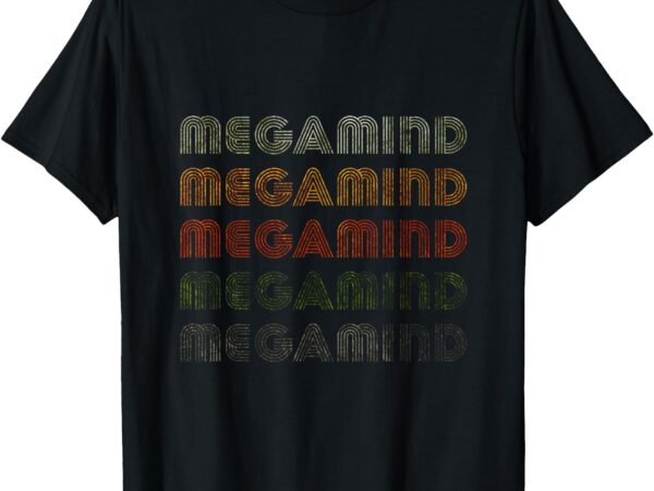 Love heart megamind tee grunge vintage style black megamind t-shirt