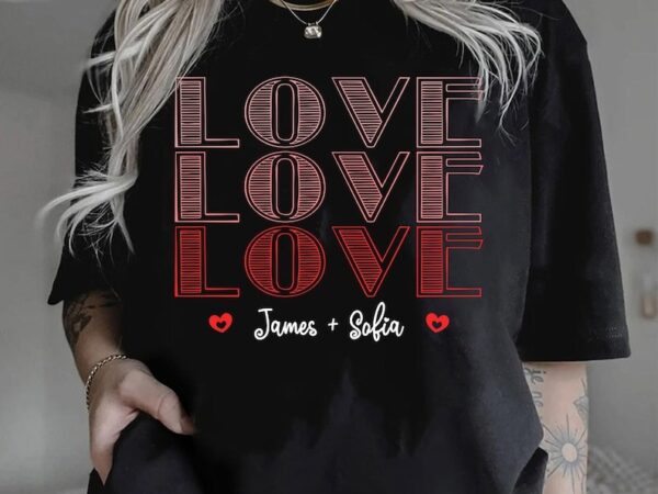 Love shirt, cute love shirt with hearts, boyfriend and girlfriend, couple ideas, matching love tshirt, valentines love tshirt