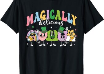 Lucky Cereal Marshmallow Shapes Magically Charms Delicious T-Shirt