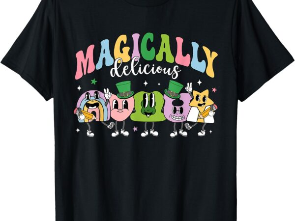 Lucky cereal marshmallow shapes magically charms delicious t-shirt