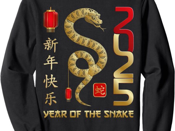 Lunar new year happy chinese new year of the snake 2025 sweatshirt