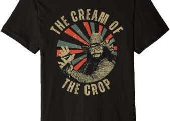 Macho Vintage The Cream Of The Crop O Yeah Wrestling Premium T-Shirt