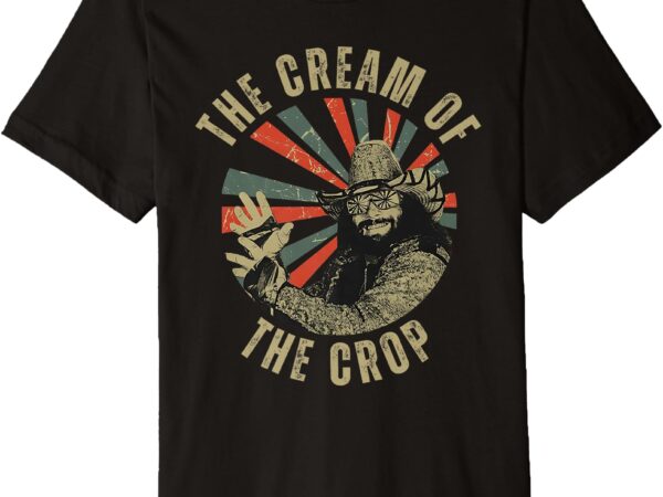 Macho vintage the cream of the crop o yeah wrestling premium t-shirt