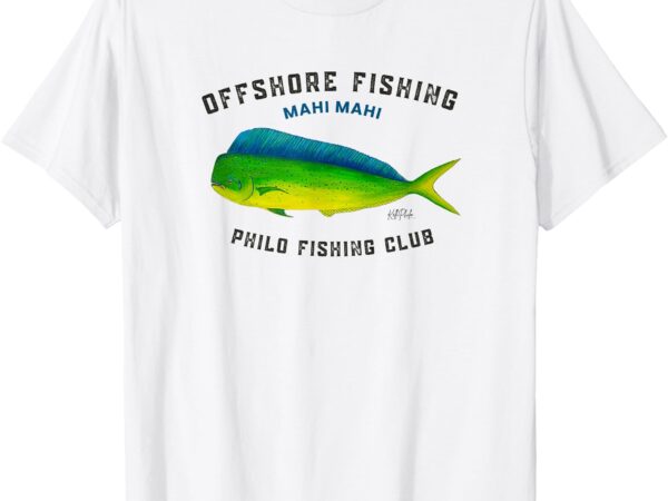 Mahi mahi fish lover marine life t-shirt