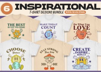 INSPIRATIONAL T-SHIRT DESIGNS BUNDLE