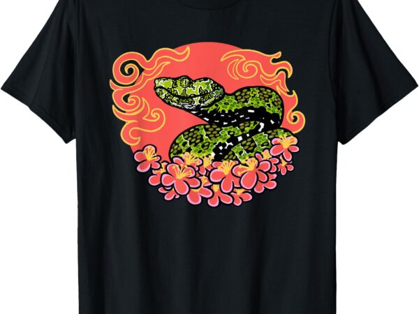 Mangshan pit viper lunar new year t-shirt