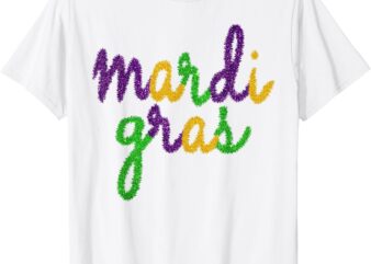 Mardi Gras New Orleans Carnival Fat Tuesday Women Men Kids T-Shirt