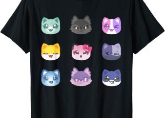 Meemeow Cats Plush Shirt Squishy T-Shirt