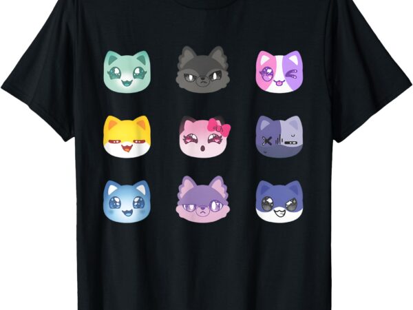 Meemeow cats plush shirt squishy t-shirt