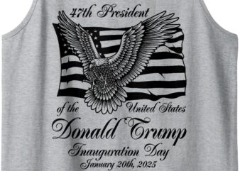 Memorabilia President Donald Trump Inauguration Day 2025 Tank Top