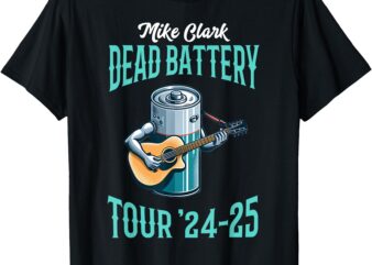 Mike Clark Dead Battery Tour T-Shirt