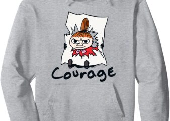 Moomin Little My Courage Pullover Hoodie t shirt designs for sale