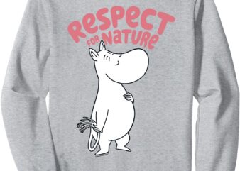 Moomin Moomintroll Respect For Nature Sweatshirt